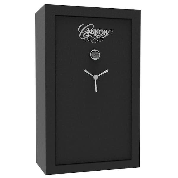49-Gun, 45 min. Fire Resistant Safe, Electronic Lock, Gun Safe, Hammertone Black Gloss