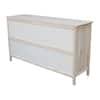 International Concepts Brooklyn 6-Drawer Unfinished Wood Dresser BD-8006 -  The Home Depot