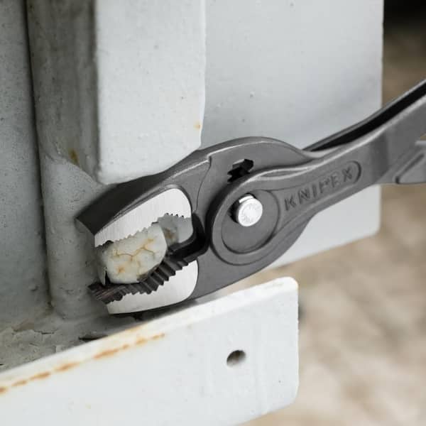 KNIPEX 10 in. Twin Grip Slip Joint Pliers 82 01 250 SBA - The Home