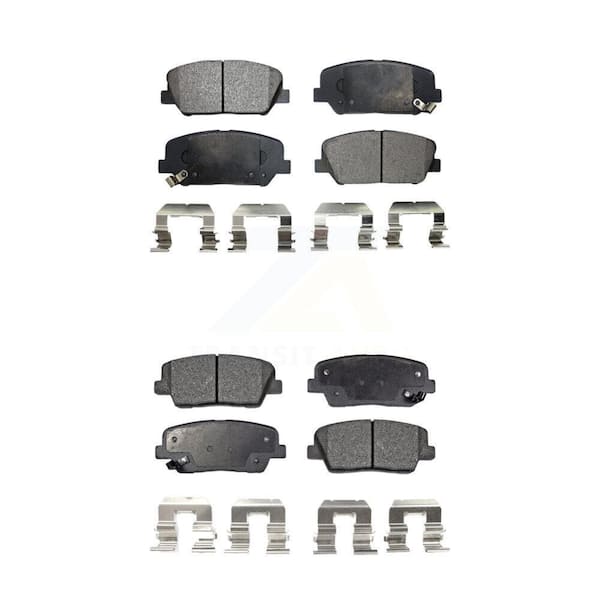 TEC Front Rear Ceramic Brake Pads Kit For Hyundai Genesis Coupe KTC-100193