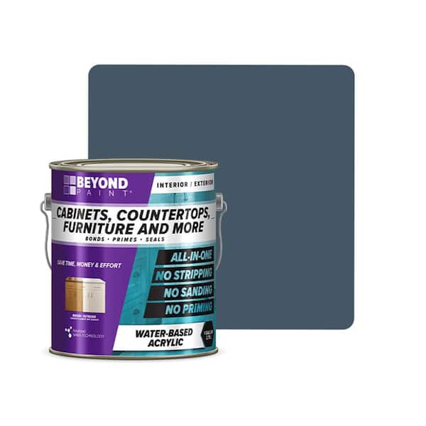 1 gal. Deep Blue Cabinets, Countertops, Furniture and More Multi-Surface All-in-One Interior/Exterior Refinishing Paint