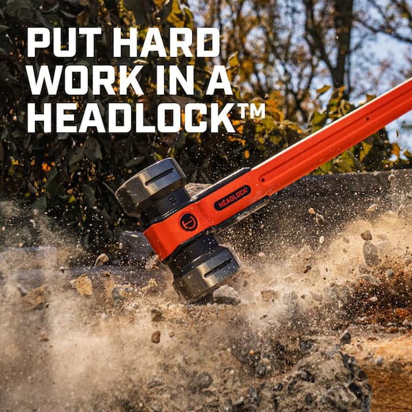 ハンマーヘッド シャクレローター 116g 約150㎜ Crescent 16 lb. HEADLOCK Fiberglass Sledgehammer CSHF16 - The Home