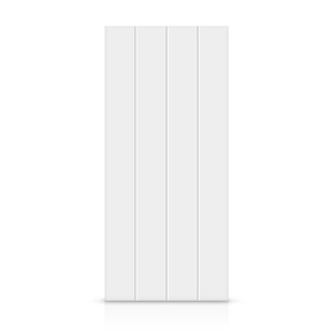 24 in. x 80 in. Hollow Core White Stained Composite MDF Interior Door Slab