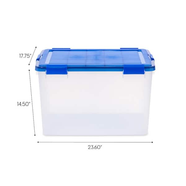 Ultra Pro 2-Piece Plastic Storage Box, 100 Capacity