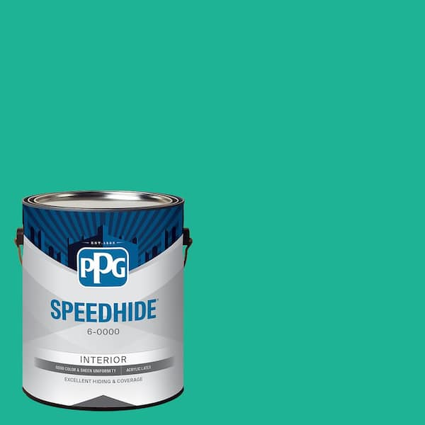 SPEEDHIDE 1 gal. Aloha PPG1229-5 Eggshell Interior Paint