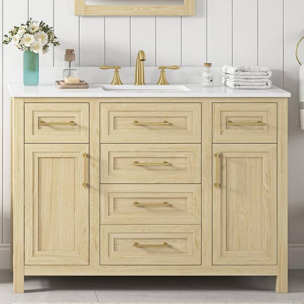 Home Decorators Collection Beaufort 48 in. W x 19 in. D x 34 in. H ...
