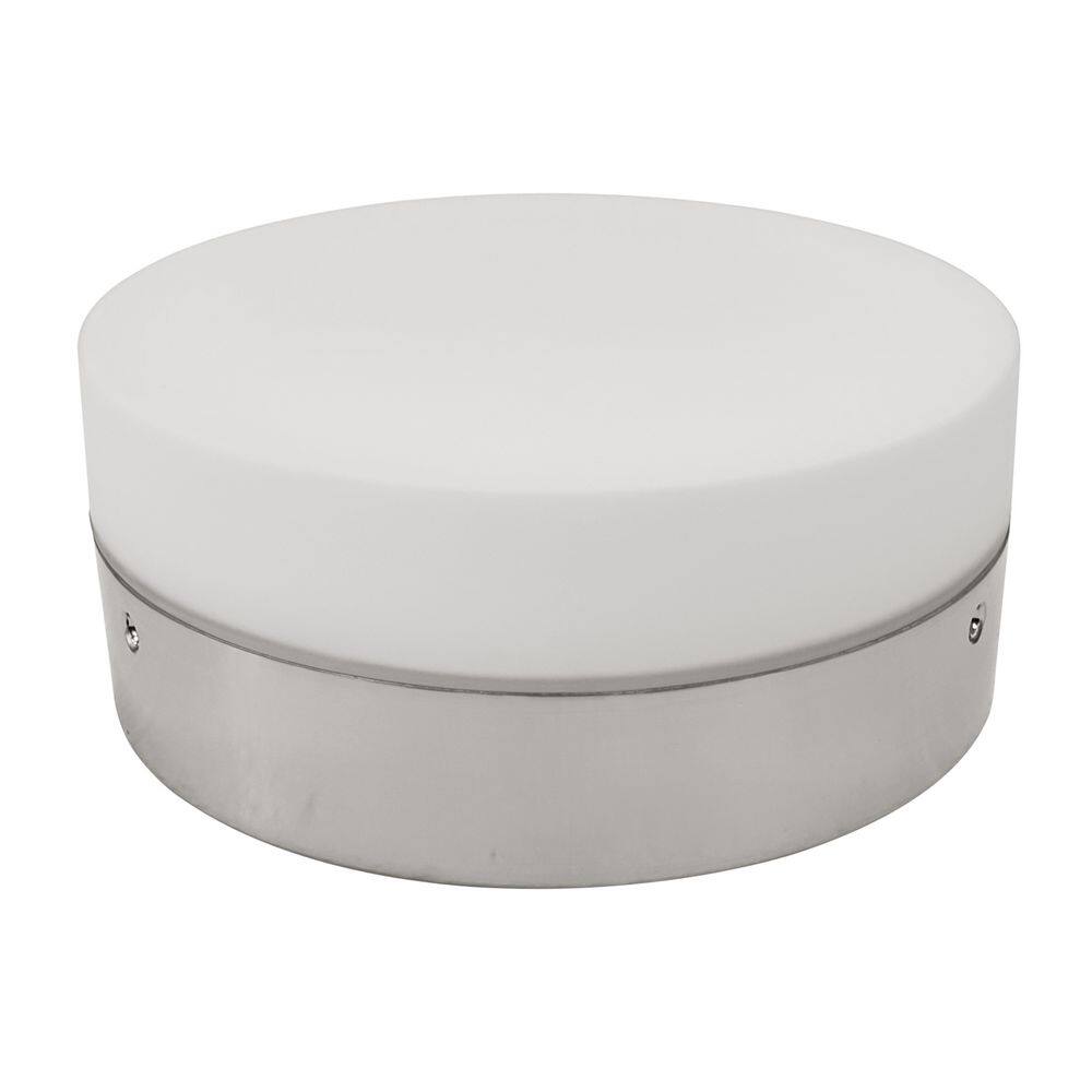 Lucci Air Climate Brushed Chrome LED Light Kit 210255010 The Home Depot