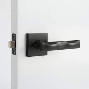 Essex Matte Black Bed/Bath Modern Door Handle (Privacy - Right Hand)