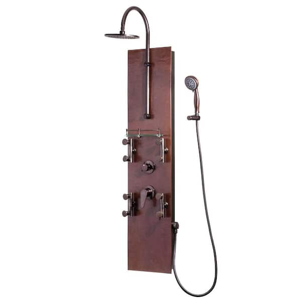 PULSE Showerspas Mojave 8-Jet Shower System in Oil Rubbed Bronze