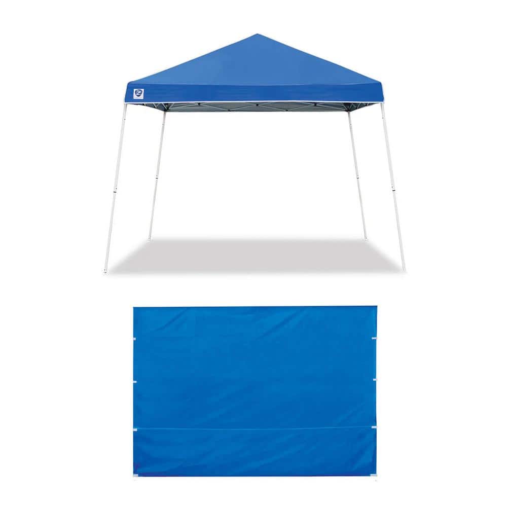 Z-SHADE 10 ft. x 10 ft. Everest Canopy Tent Taffeta Sidewall with Instant Pop Up Shade Canopy Tent -  ZS10EVRTSWBL+ZS