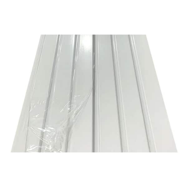 Ejoy 94.5 in. x 4.8 in. x 0.5 in. Acoustic Vinyl Wall Cladding Siding