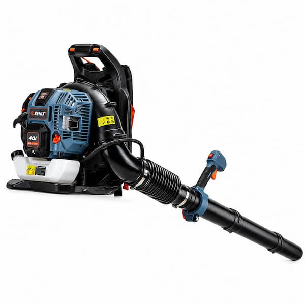 Senix 4QL 49cc 4-Cycle 200 MPH 600 CFM Gas Backpack Leaf Blower