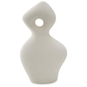 Arthrow White 8.13 in. x 14.75 in. Novelty Ceramic Sculpture