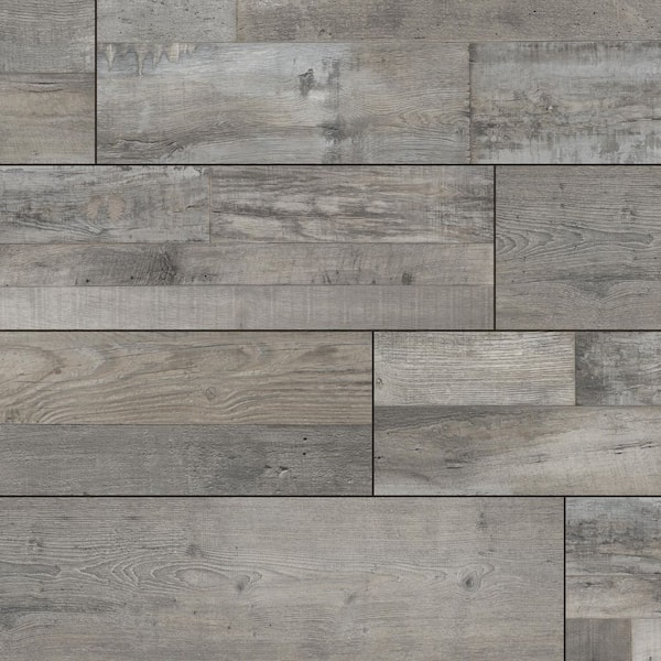 A&A Surfaces Ashen Estate 12 MIL x 9 in. x 60 in. Waterproof Click Lock Luxury Vinyl Plank Flooring (52 Cases/1166.88 sq. ft./Pallet)