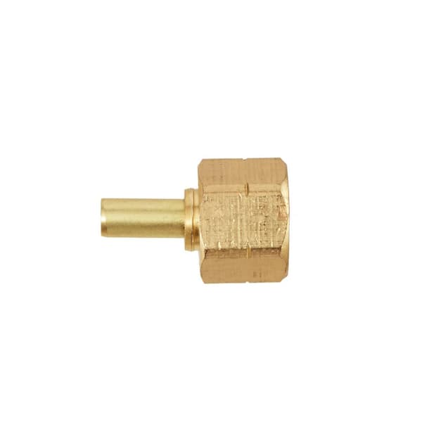 Everbilt 1/4 in. Compression Brass Nut Fitting 800629 - The Home Depot