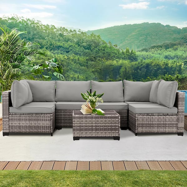 Modular wicker patio furniture sale