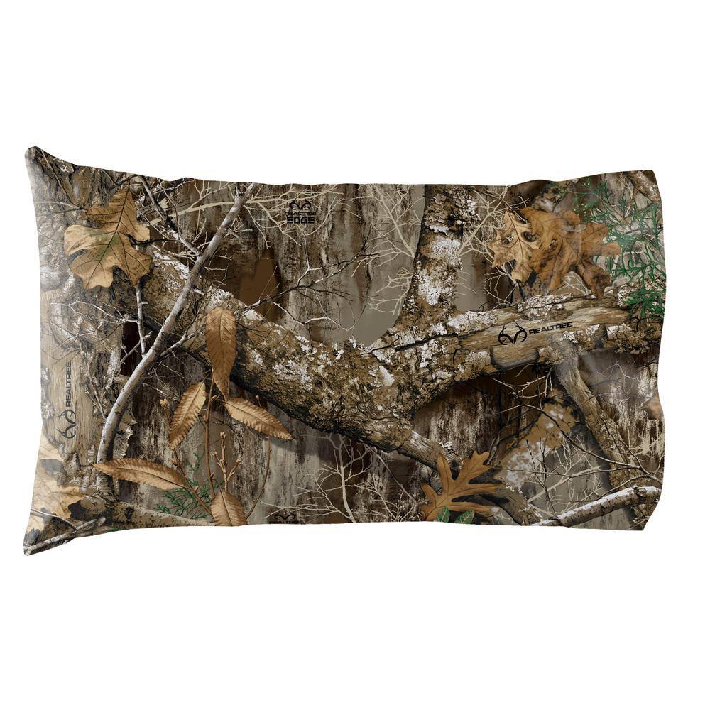 King Size Camouflage Polyester Comforter Set