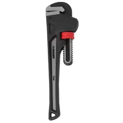 Steelman 10-Inch Heavy-Duty Cast Iron Straight Handle Pipe Wrench –  Steelman Tools