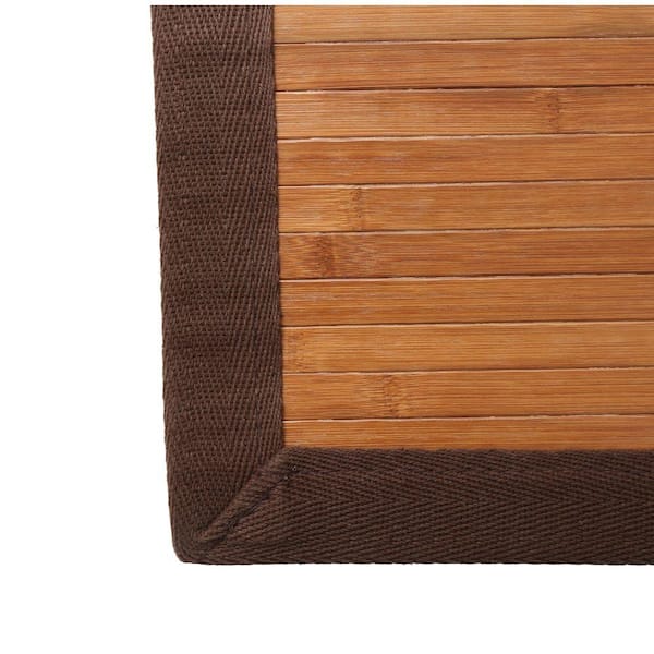 Anji Mountain Contemporary Chocolate Brown 4 ft. x 6 ft. Area Rug