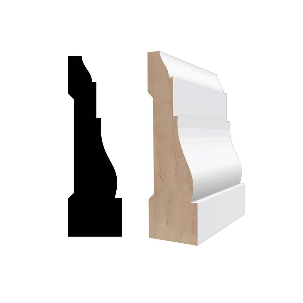 Window Rmc Model RESO RMC 366 11/16 in. D x 2 1/4 in. W x 99in. L Primed Finger-Joined ...