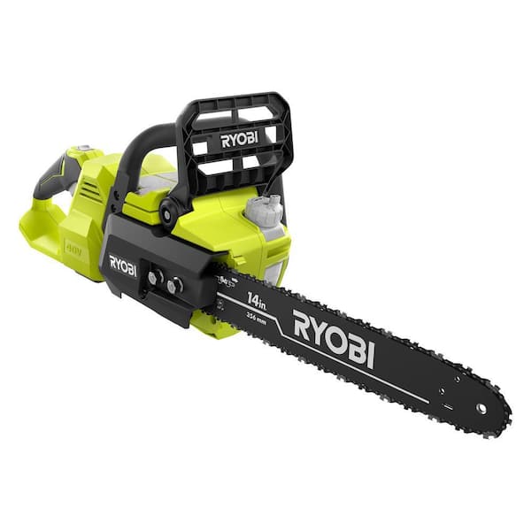RYOBI 40V Brushless 14 in. Cordless Battery Chainsaw (Tool Only)