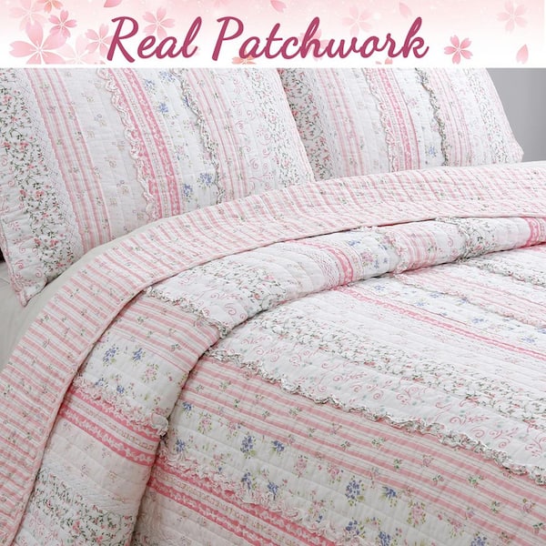 Embroidered Lace Ruffle Bedding Set / White, Best Stylish Bedding