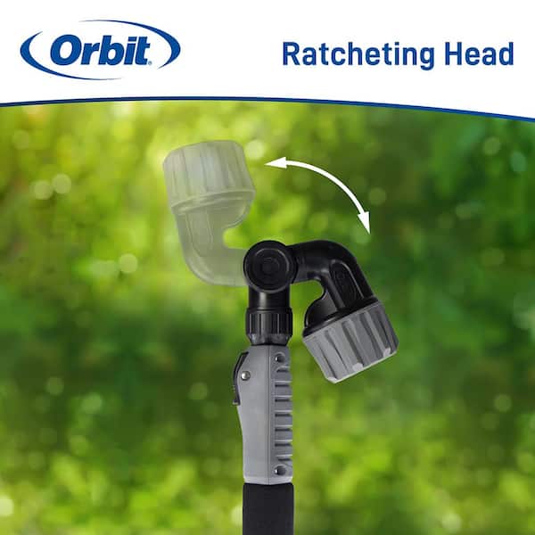 Orbit - X-Stream 72 in. Extendable 4-Pattern Thumb Control Watering Wand