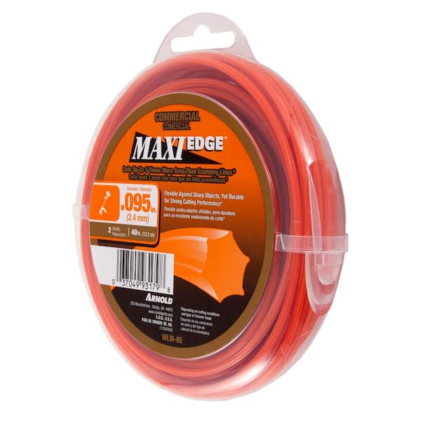 Arnold Maxi Edge Commercial 0.065-in x 440-ft Spooled Trimmer Line in the String  Trimmer Line department at