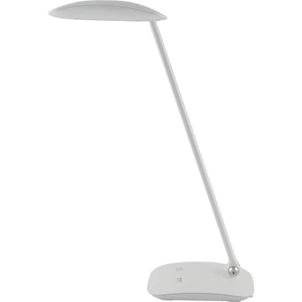 Newhouse Lighting 16.25 in. White LED Desk Lamp with Adjustable Color Temp