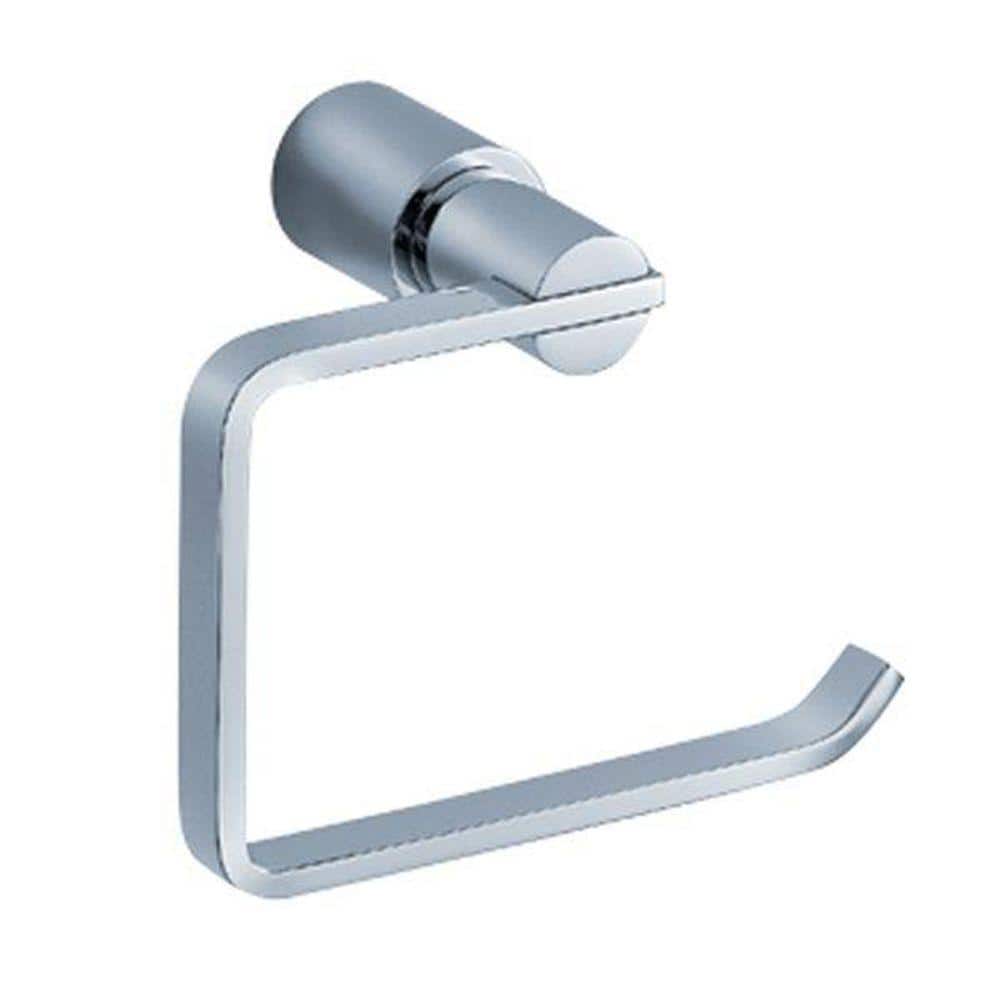 Chrome Modern Wall Mounted Toilet Paper Holder