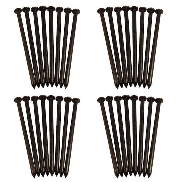 8 in. Black Nylon Contractor Stake (24-Pack)