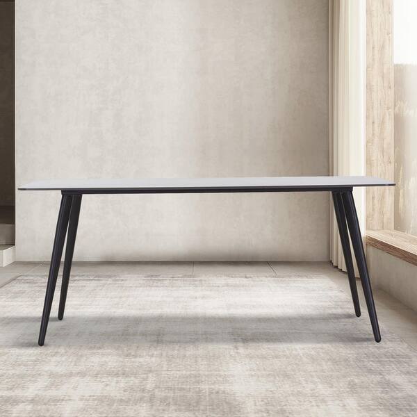 marble dining table metal legs