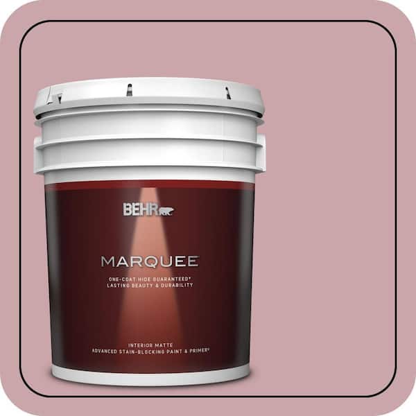 BEHR MARQUEE 5 gal. Home Decorators Collection #HDC-CT-08A Hydrangea Bouquet One-Coat Hide Matte Interior Paint & Primer