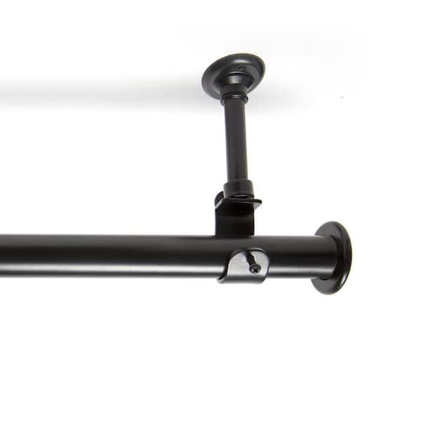 Ceiling Mount Single Curtain Rod, Home Depot Install Curtain Rods