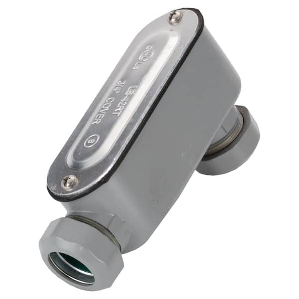 BRIDGEPORT 3/4 in. MightySeal Raintight EMT Aluminum Conduit Body