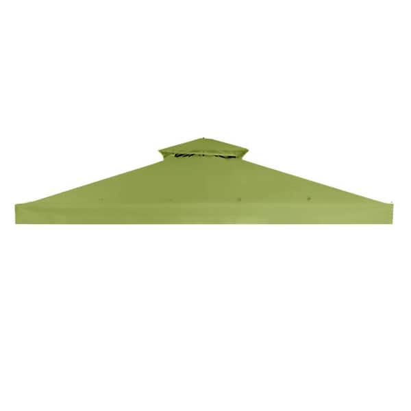 Garden Winds RipLock 350 Sage Replacement Canopy for 10 ft. x 10 ft. Arrow Gazebo