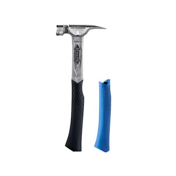 Stiletto TRIMBONE Titanium Smooth Face with Curved Handle with TRIMBONE Blue Replacement Grip