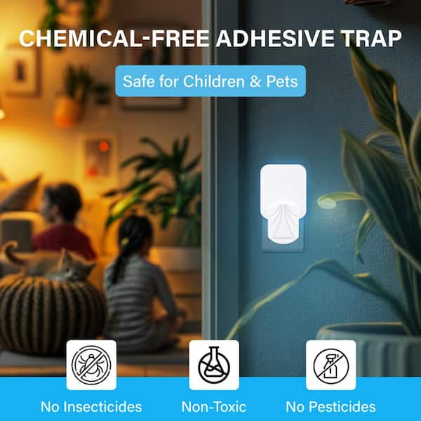 Bell + Howell Rogue Indoor Plug-In Insect Trap for Fruit Flies