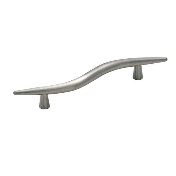 Amerock Swiggle 5 in. Center-to-Center Weathered Nickel Pull
