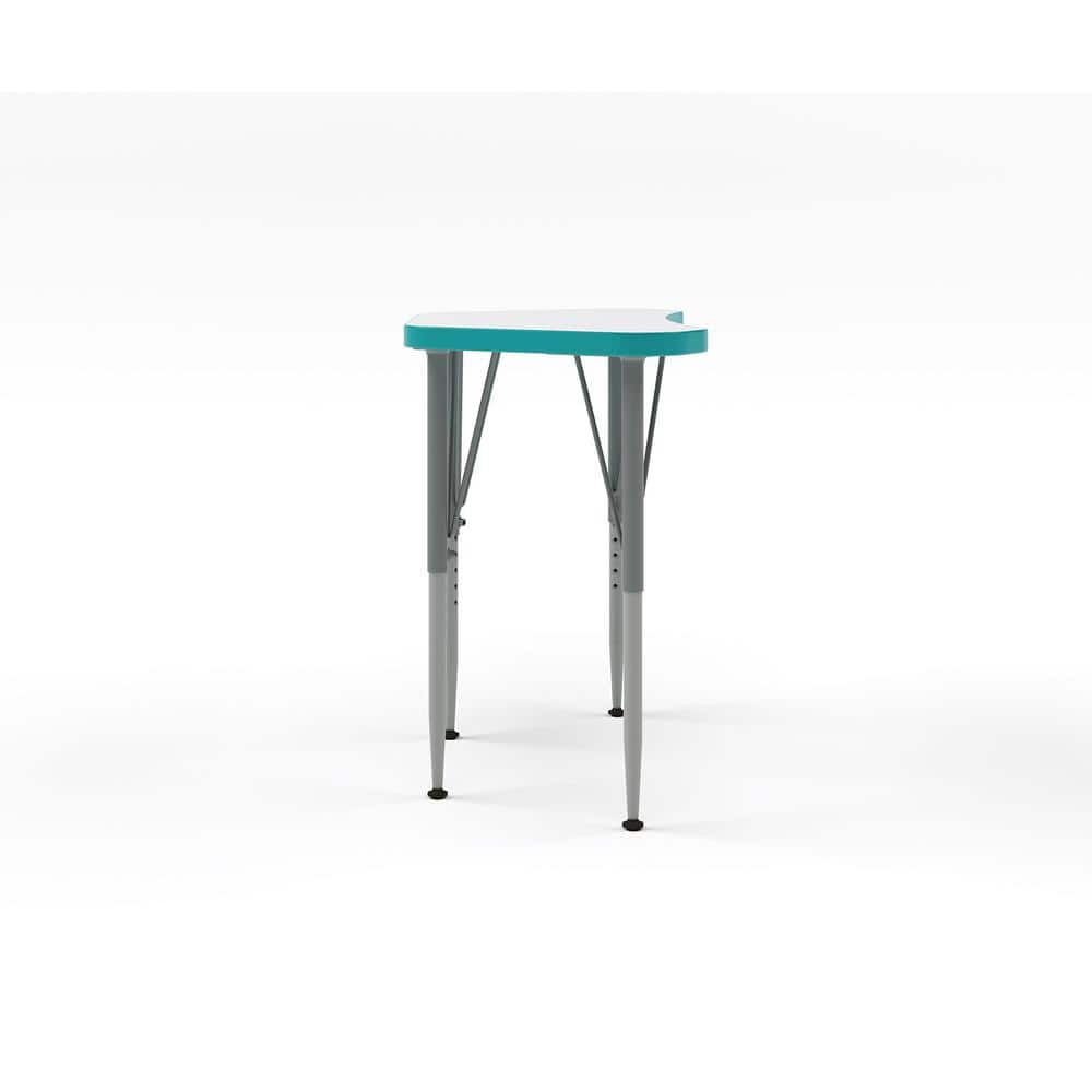 Versa Wing Desk Laminate Large Surface Tall Height Adjustable Kids Desk Pre