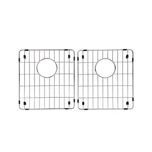 12.5 in. L. x 14 in. W. 2 Pieces Stainless Steel Bottom Grid