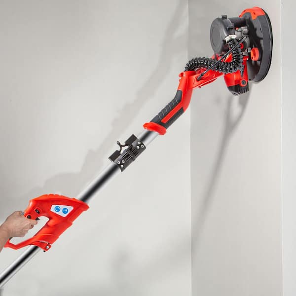 Drywall Sander 850W Electric, Electric Sander Variable Speed 800-1750RPM Drywall Sander Foldable Sheetrock Sander