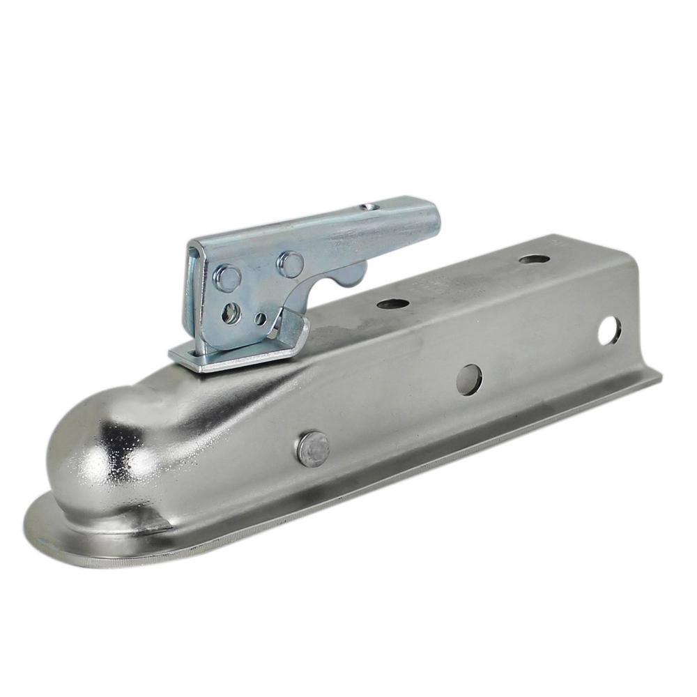 Quick Products Zinc Trigger-Style Trailer Coupler - 2 in. Ball, 2 in ...