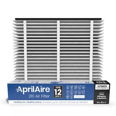 210 20 in. x 25 in. x 4 in. MERV 11 FPR 12 Pleated Filter For Air Cleaner Models 1210/1620/2210/2216/3210/4200 (1-Pack)