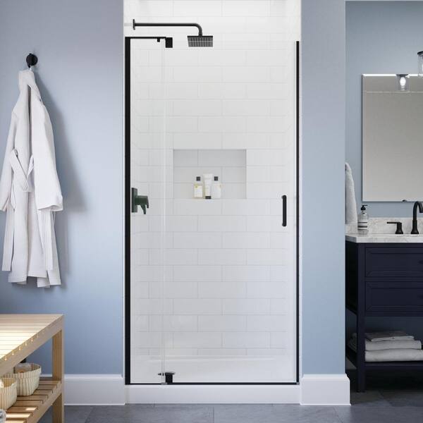 delta-wilder-30-in-to-36-in-frameless-pivot-shower-door-in-black-with