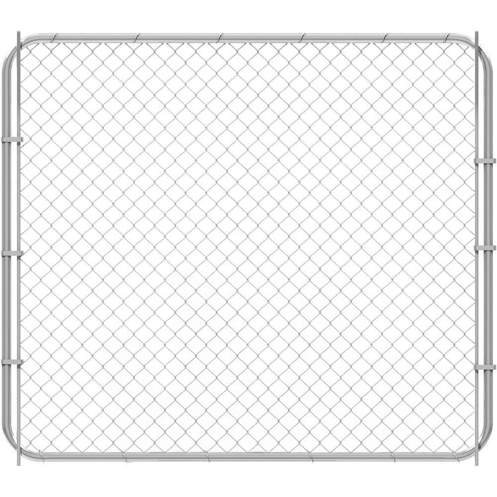 Chain Link Fence 60 in. W x 72 in. H Galvanized Steel Walk Gate, White price history on PriceWatchPro