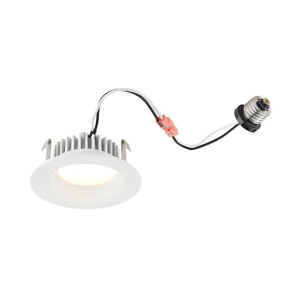 Titan Lighting Axel 5 in. Clean White Recessed Niche Light