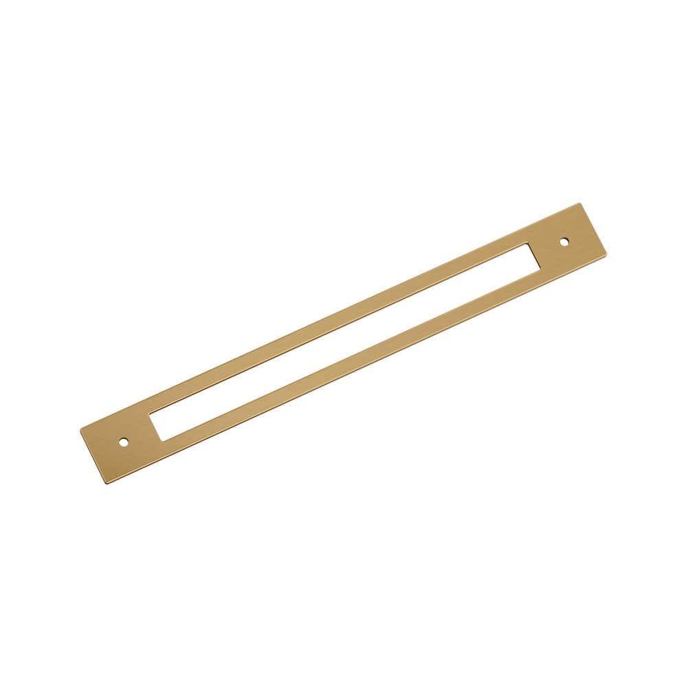 Medora 10-1/16 in. Center-to-Center Rectangle Champagne Bronze Pull Cabinet Backplate price history on PriceWatchPro