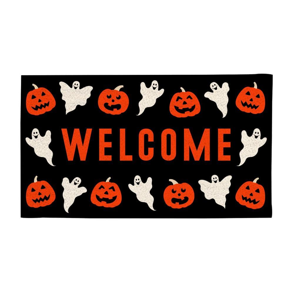 16 in. x 28 in. PVC Halloween Welcome Door Mat price history on PriceWatchPro