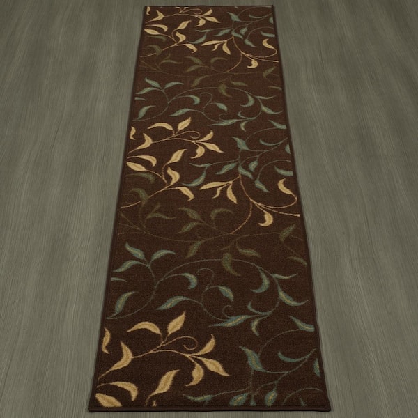 Ottomanson Non-Slip Rubberback 3x10 Indoor Runner Rug, 2'6 inch x 9'11 inch, Beige